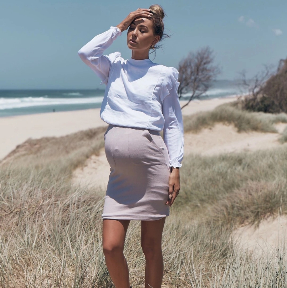 LEGOE Héritage Zephyr Mini Skirt maternity